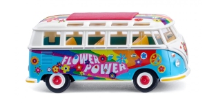 Wiking 079744 - H0 - VW T1 Sambabus Flower Power